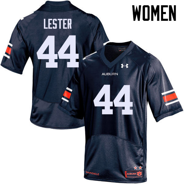 Women Auburn Tigers #44 Raymond Lester College Football Jerseys Sale-Navy